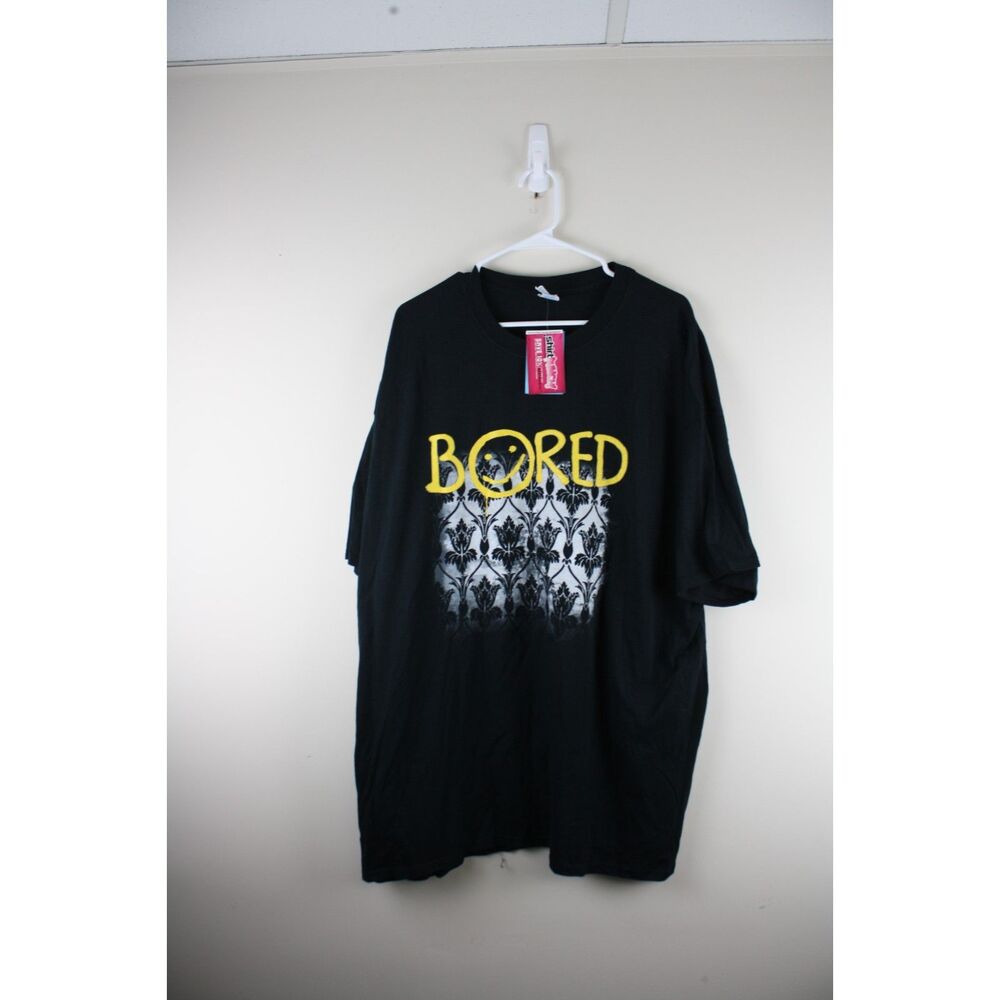 ShirtPunch Sherlock Bored Graphic T Shirt 3XL NWT Black 221B Fandom Geek Tee